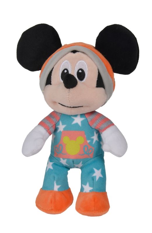  mickey souris peluche pyjama bleu 15 cm 